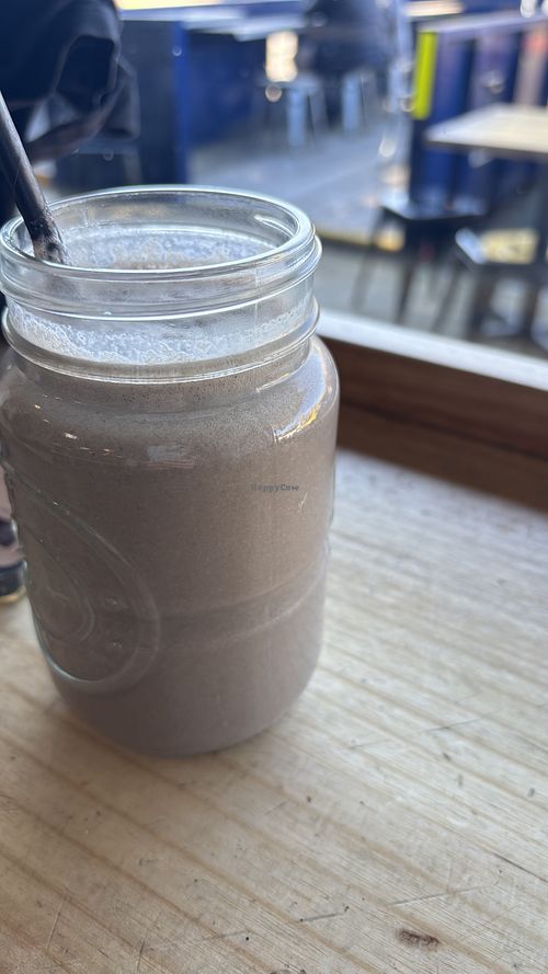 Oat cookie “milkshake"  at One for the Crow in Maidstone
