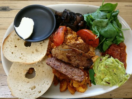 big breakfast with avo at One for the Crow in Maidstone