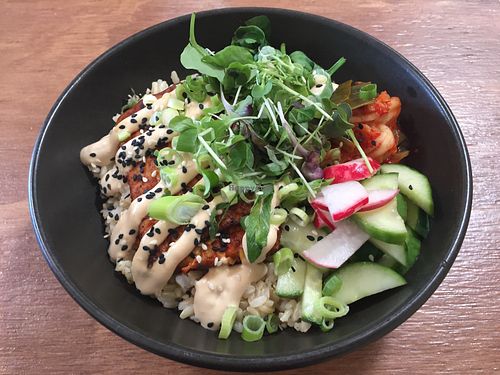Vegan tempeh special  at One for the Crow in Maidstone