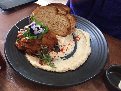 Beans with toast at One for the Crow in Maidstone