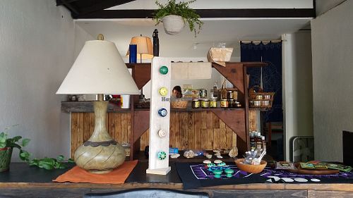 Inside at Cocina del Sr Conejo a base de Plantas in Tijuana