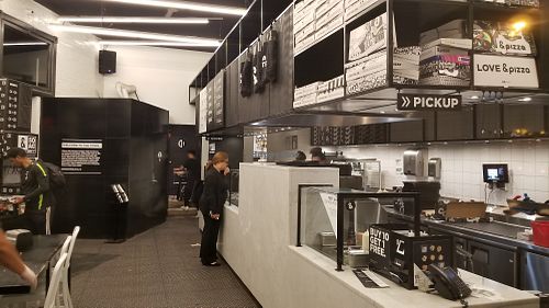 Inside at &pizza - Wisconsin Ave in Washington