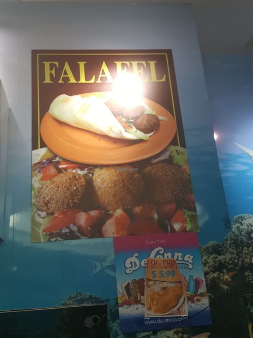 Plaster falafel really good  at Pita 2 in Port Richey