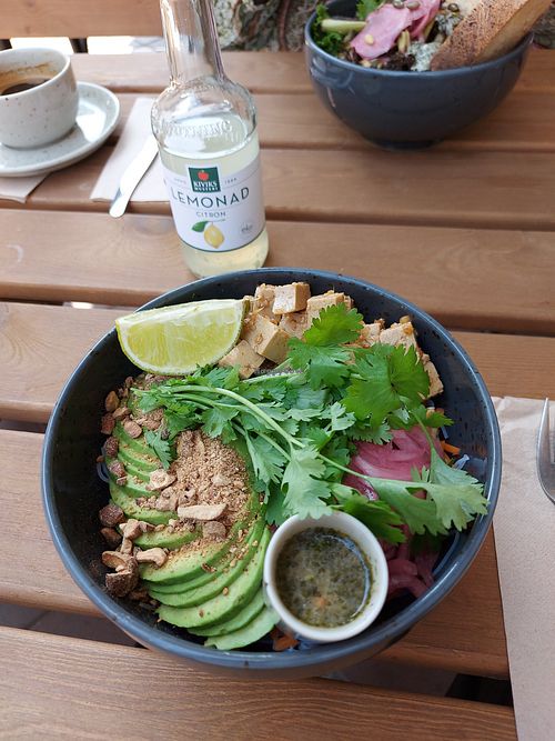 Glass noodle salad at Jord in Malmo