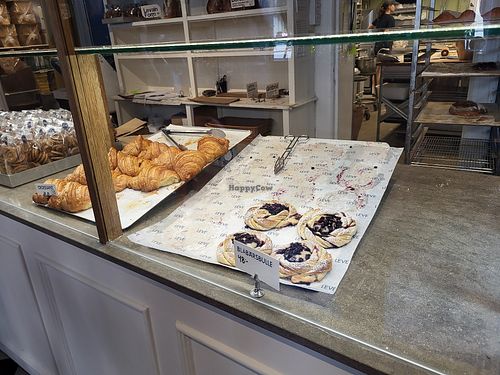 Vegan croissants and other pastries at Bageri Leve in Malmo