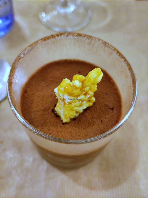 Chocolate mousse at Riz Riz - Marais in Paris