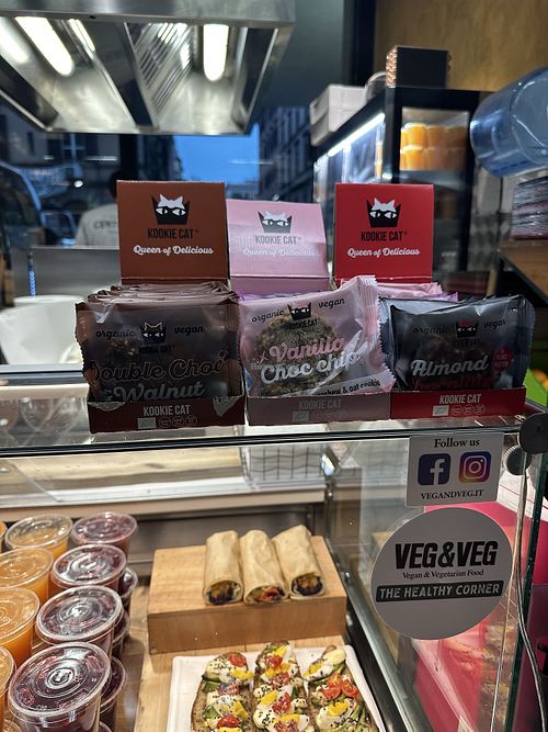 Vegan cookies 😋  at Veg&Veg in Rome