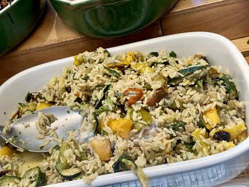 rice dish 1 at Veg&Veg in Rome