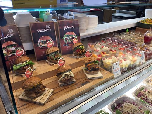 Burgers at Veg&Veg in Rome