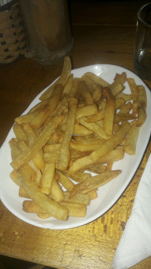 French fries at Bamboo Chopsticks in Phong Nha