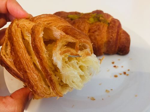 Plain croissant. Heated up in the oven.  at A&J Bakery in Utrecht