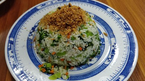 Fried rice at Wu You You Su Dou Fang in Fuzhou