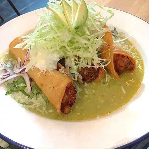 Taco Dorados. at Taqueria El Rey in Helsinki