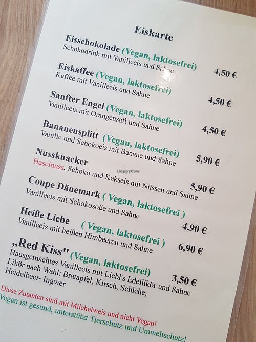 Sweet deserts at Lieblingsplatz  in Blaibach