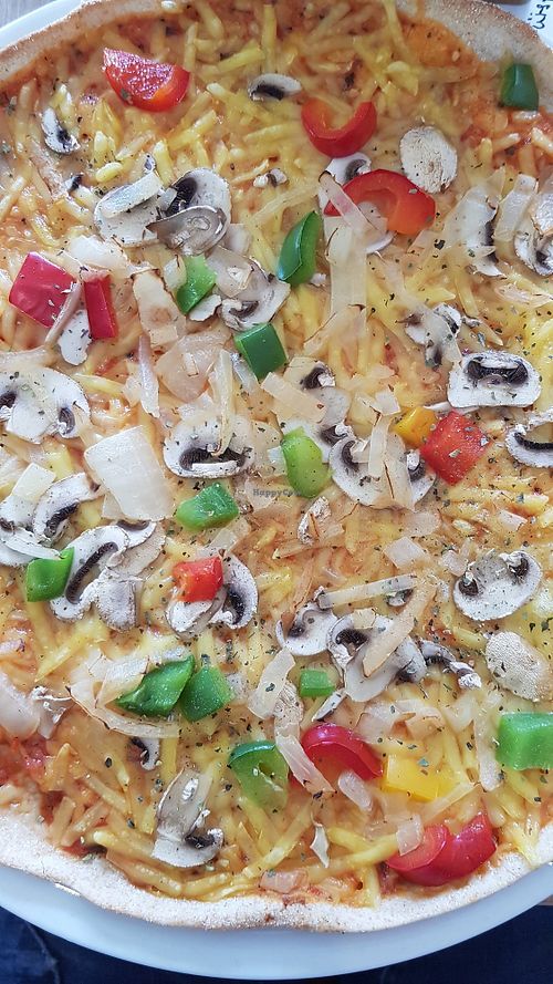 Pizza Allerlei (vegan) at Lieblingsplatz  in Blaibach