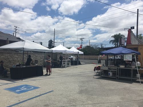 Vegan Pop Up Vendors at Taqueria El Zamorano in Santa Ana