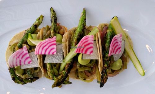 Tacos de Nopales at Venazu in Punta De Mita