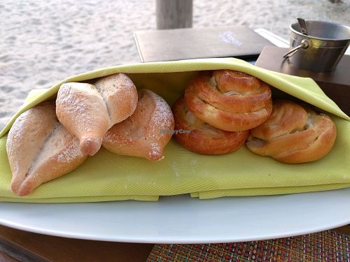 Bread Basket on the beach at Venazu in Punta De Mita