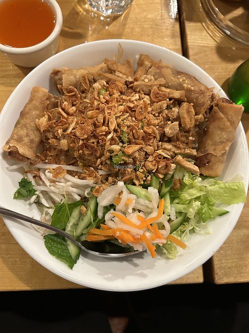 Number 29 - golden rolls vermicelli   at Merit Vegan Restaurant in Sunnyvale