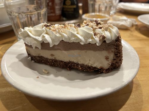 Peanut butter pie - probably wouldn’t get again   at Merit Vegan Restaurant in Sunnyvale