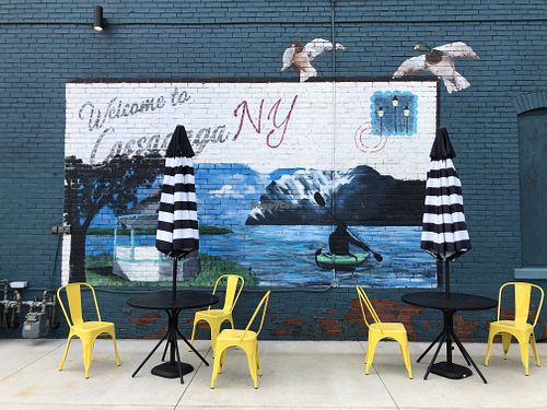 Exterior side  at JoJo Asian Cafe in Cassadaga