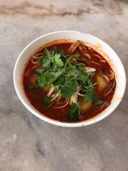 noodles at KKKH Veggie in Batu Pahat