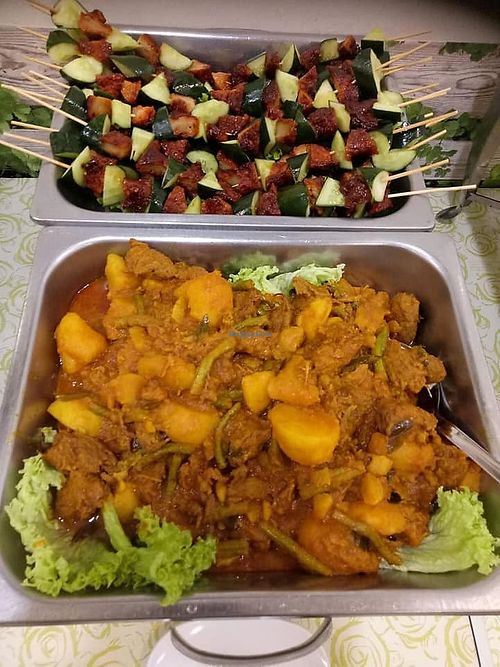 buffet at KKKH Veggie in Batu Pahat