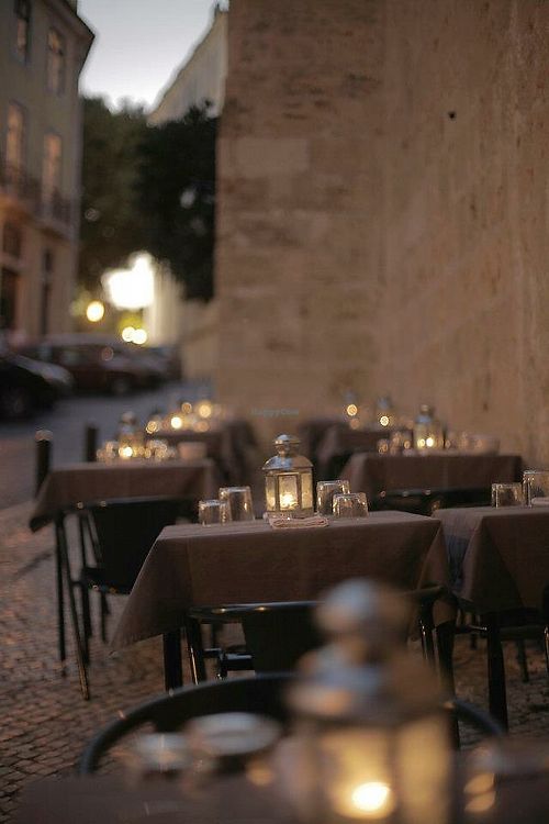 Terrace at Restaurante Esperança Sé in Lisbon