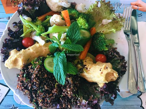 Vegan Plate  at Zamane Kahvesi in Istanbul