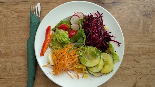 Vorspeisensalat at Bio-Cafe Luna in Starnberg