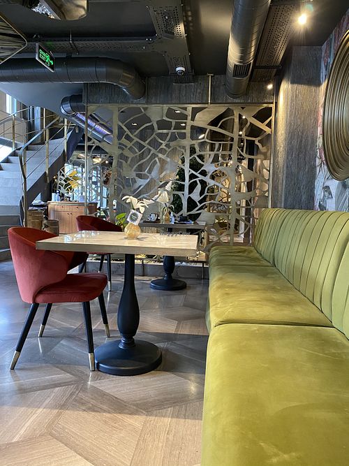 Inside at Healin Foods in Istanbul