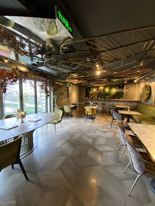 Inside 2nd floor  at Healin Foods in Istanbul