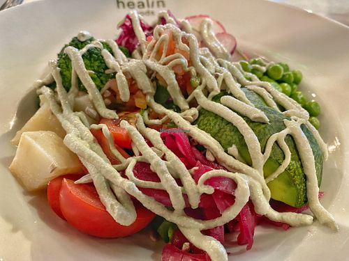 Rainbowl at Healin Foods in Istanbul