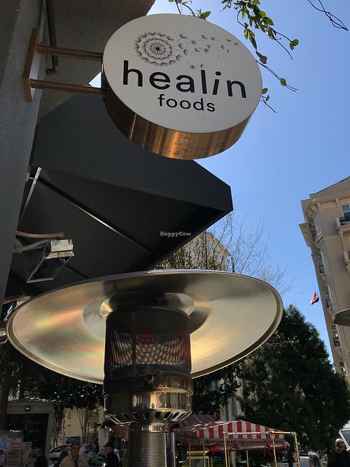 Outside  at Healin Foods in Istanbul