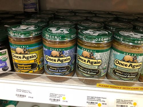 Nut butters at VitaKids - Paragon in Central Singapore