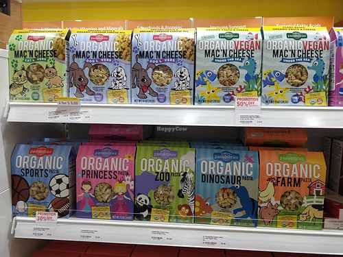 Organic vegan mac and cheese at VitaKids - Westgate in West Singapore