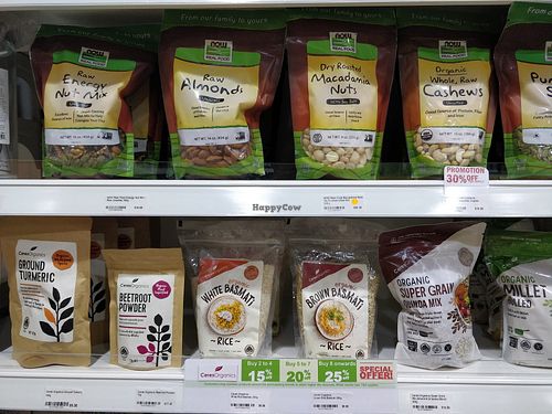 Tumeric, basmati, almonds, macadamia cashew at VitaKids - Westgate in West Singapore