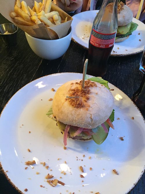 Beyond burger at Ellis Gourmet Burger in Brussels