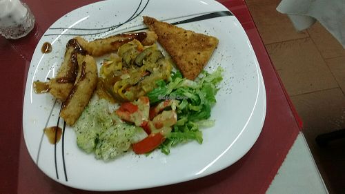 Lunch of the day November 2018 at Eneldo 100% Natural in Bogota