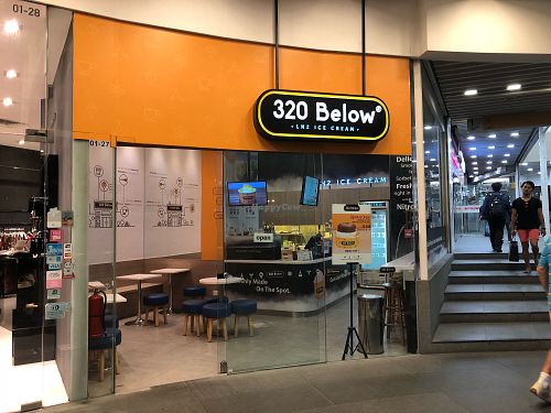 Shop front  at 320 Below - Clarke Quay in Central Singapore