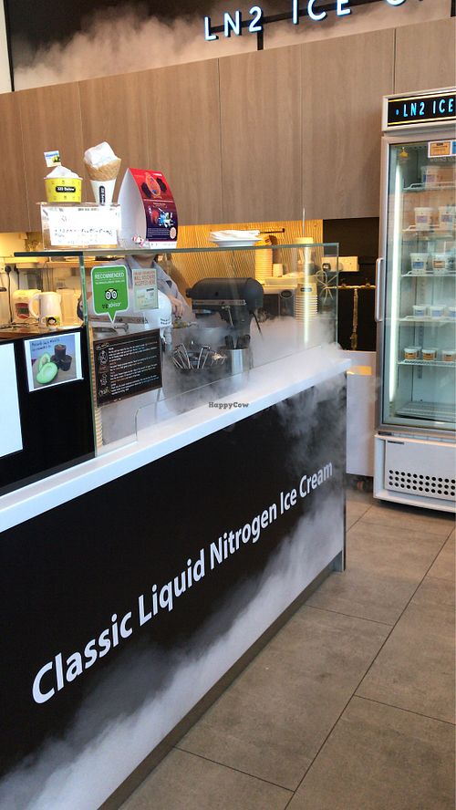 Liquid ntrogen at 320 Below - OneKM in Central Singapore