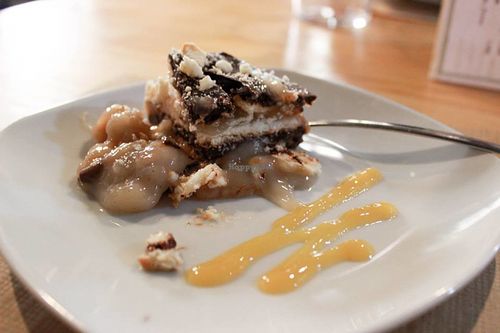 desert at Bar Ecologico Gaia in Sevilla