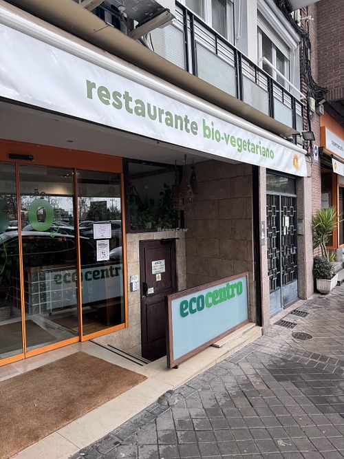Outside  at EcoCentro in Madrid