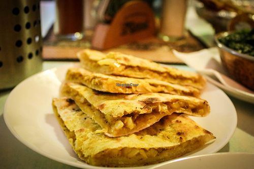 vegan kulcha at Indian and Nepalese Restaurant Om in Znojmo