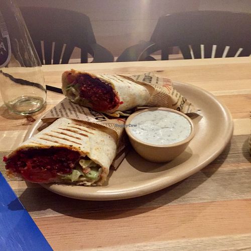 Podplomyk with beetroot at Bar Lan in Nowy Targ