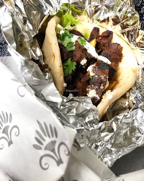 Seitan gyro  at Two Chickpeas in Makati