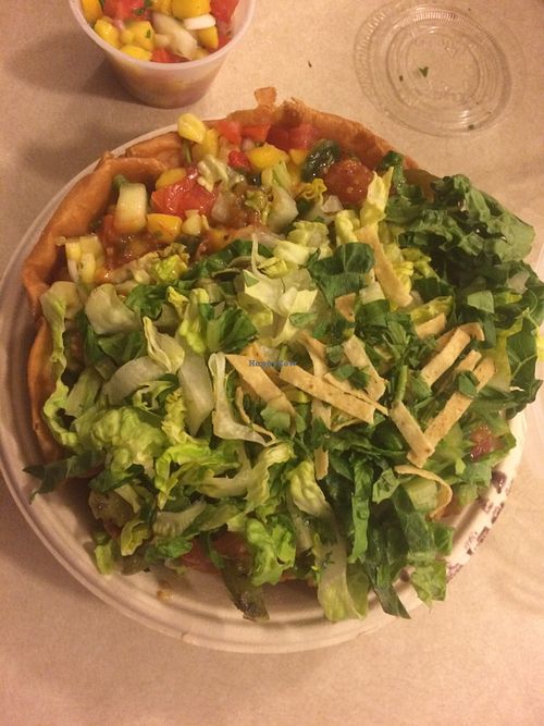 Taco salad at Qdoba in Rochester