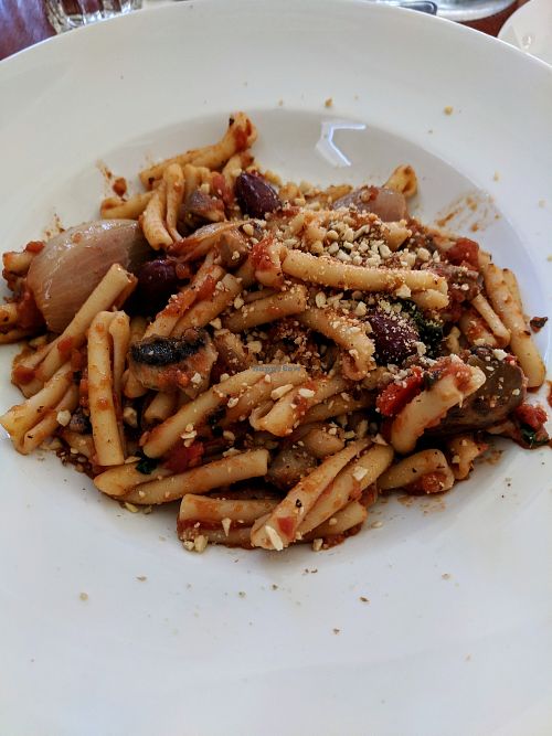 Pasta was amazing! at InnSense Bistro in Mitzpe Ramon