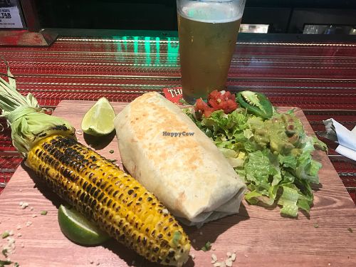 Retried Bean Burrito at Tatts & Tacos in Oakland Park