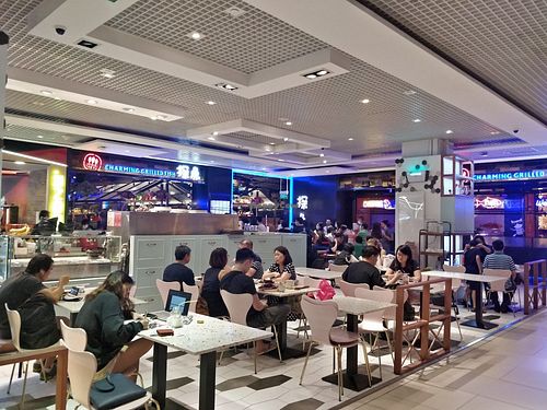 Café decor at Oh My Cafe in West Singapore